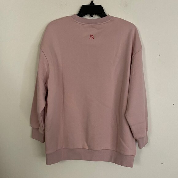 Magnlens Graphic Oversized Fleece Sweatshirt XS - Picture 4 of 6